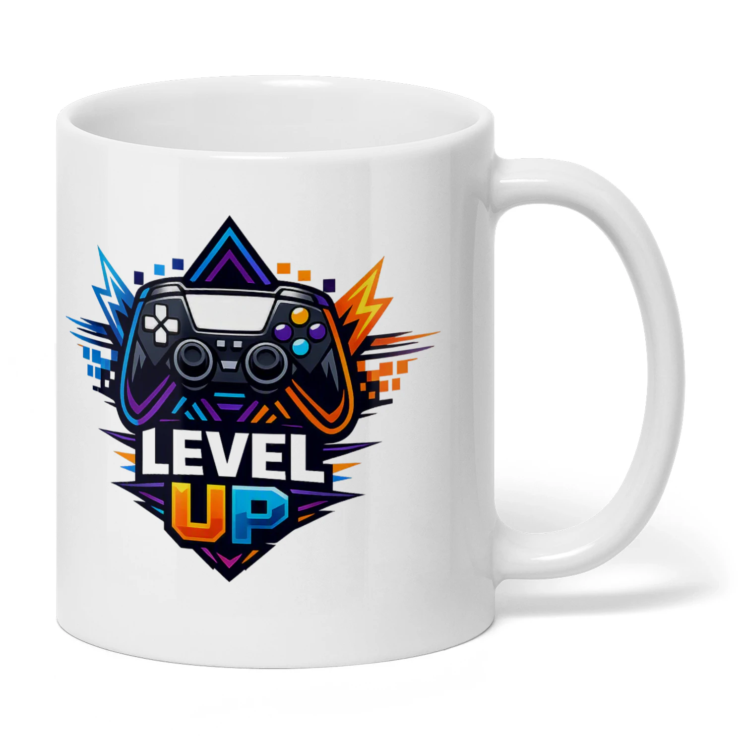 🎮 Level Up Gamer Mug – Gaming Cup