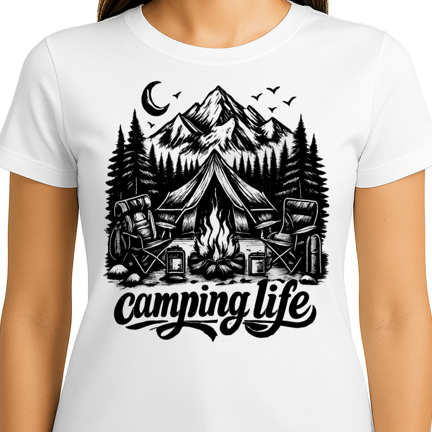 Outdoor Adventure Camping T-Shirt