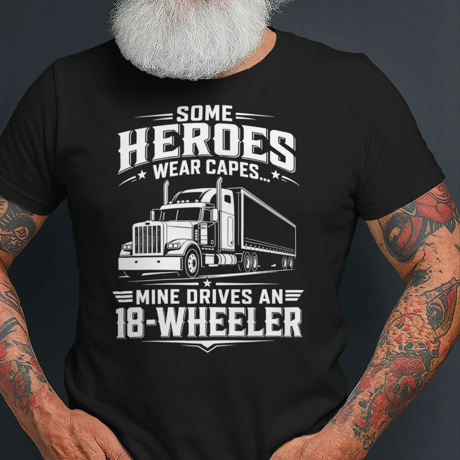 Proud Trucker Dad - Father's Day Special Edition T-Shirt