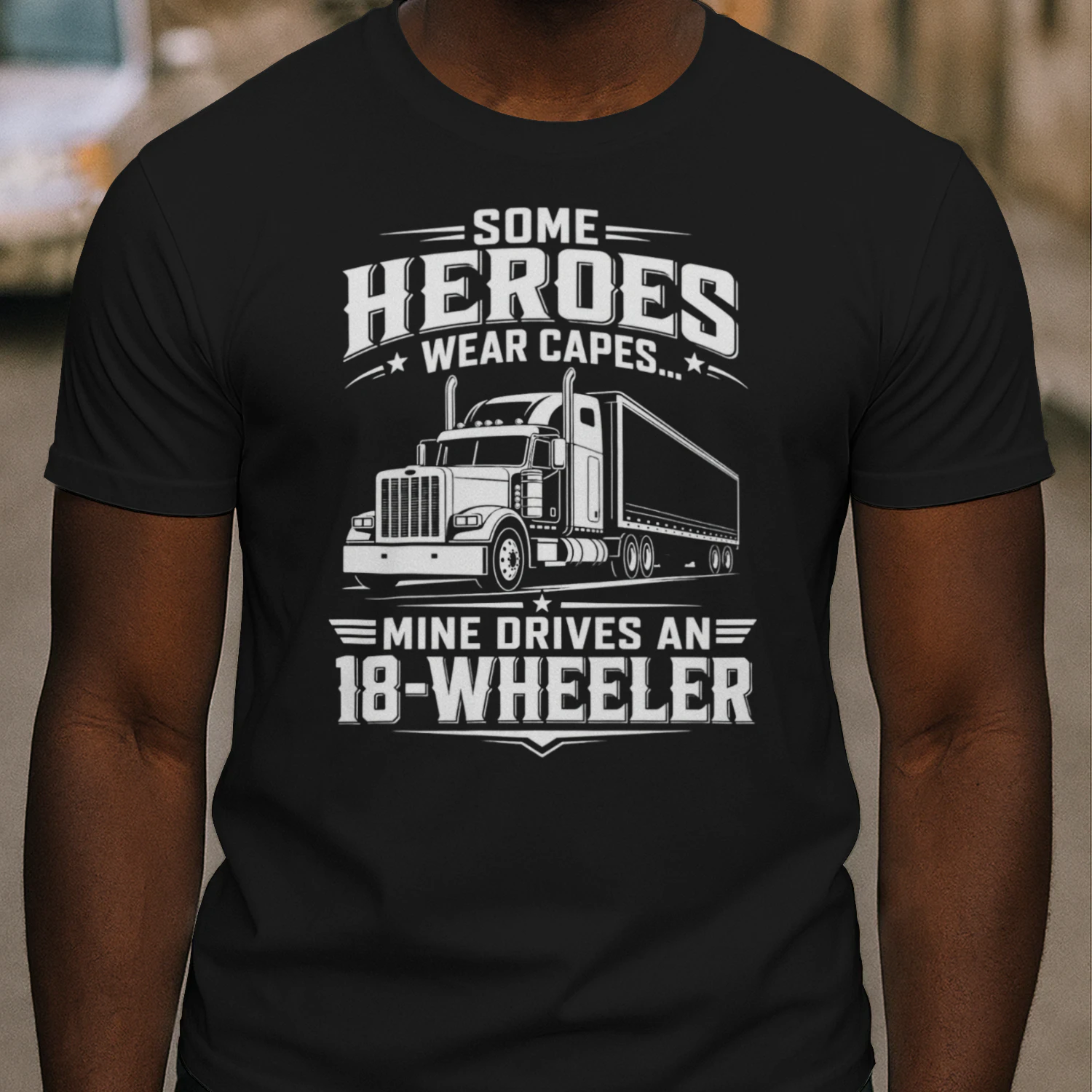 Proud Trucker Dad - Father's Day Special Edition T-Shirt