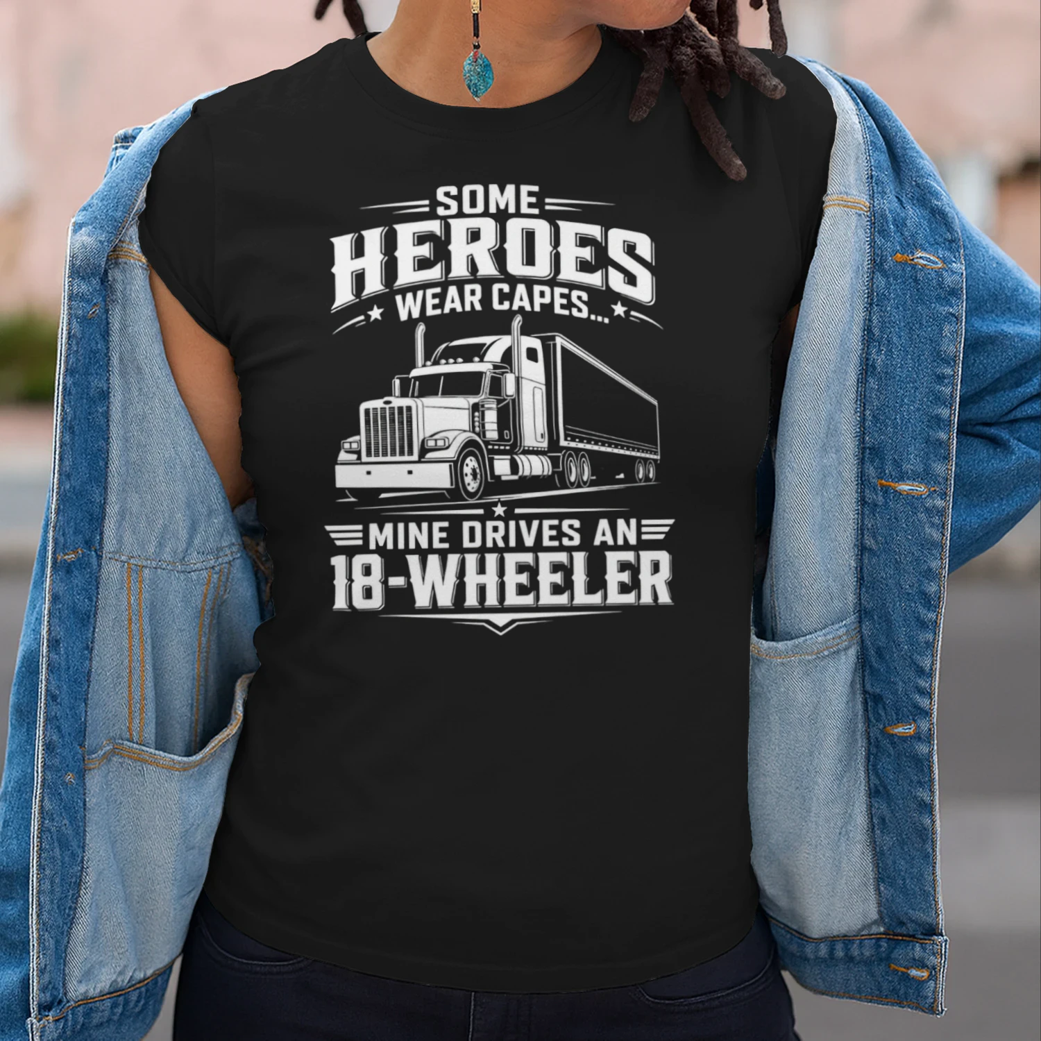 Proud Trucker Dad - Father's Day Special Edition T-Shirt