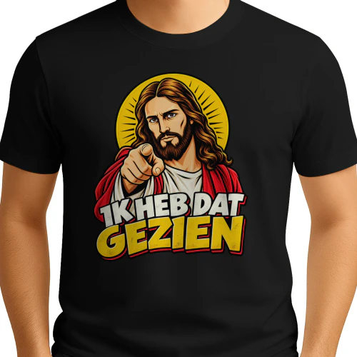 Ik Heb Dat Gezien – Grappig Jezus Design _ Dutch Humor ✝️🔥
