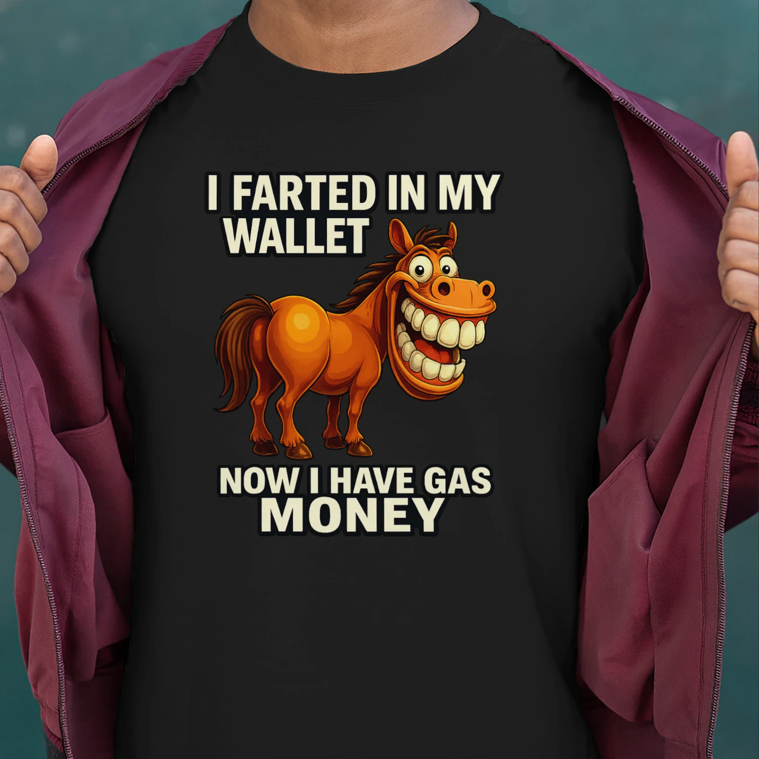 Fuel Funded Funny Horse
