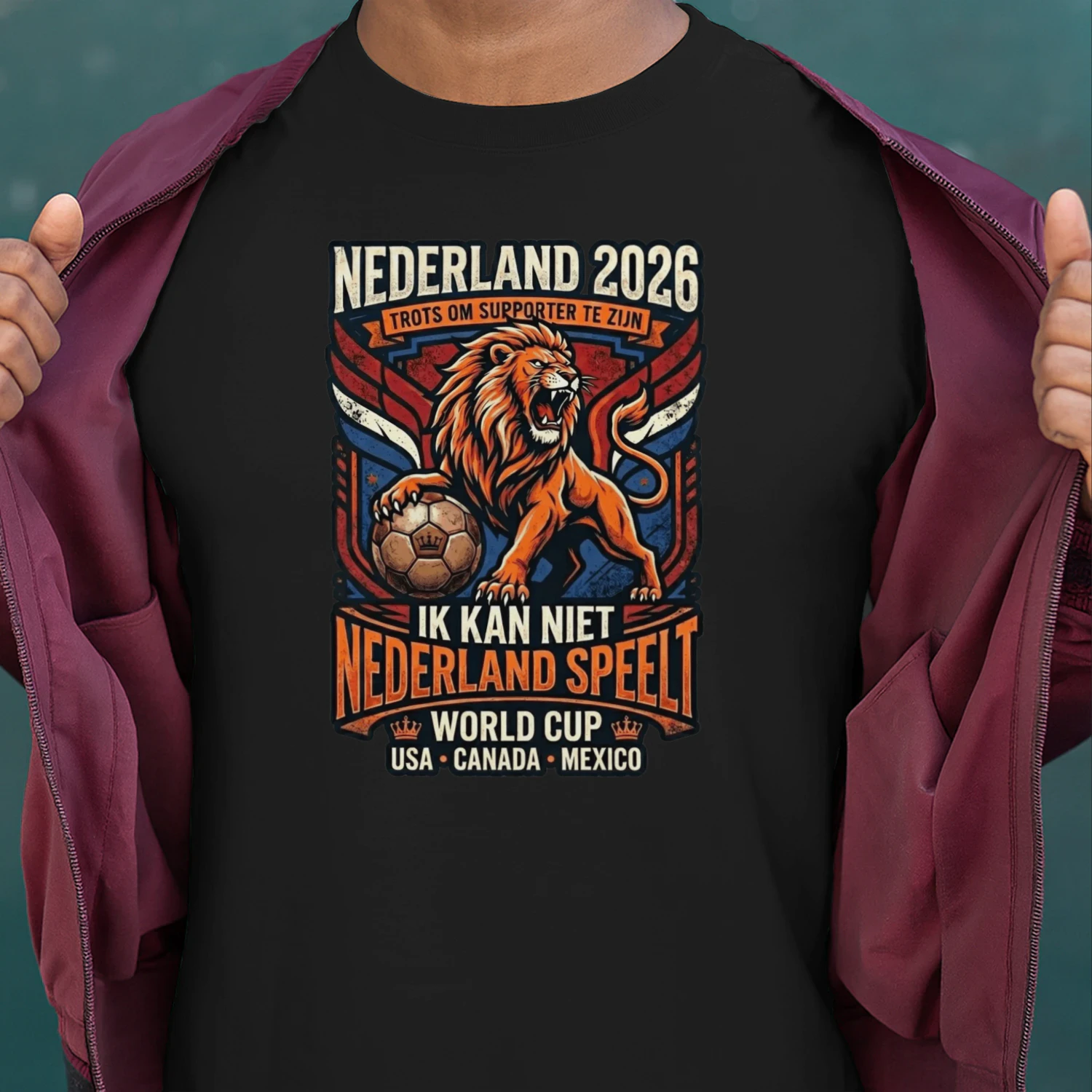 Netherlands 2026 – True Fans Never Miss A Match!