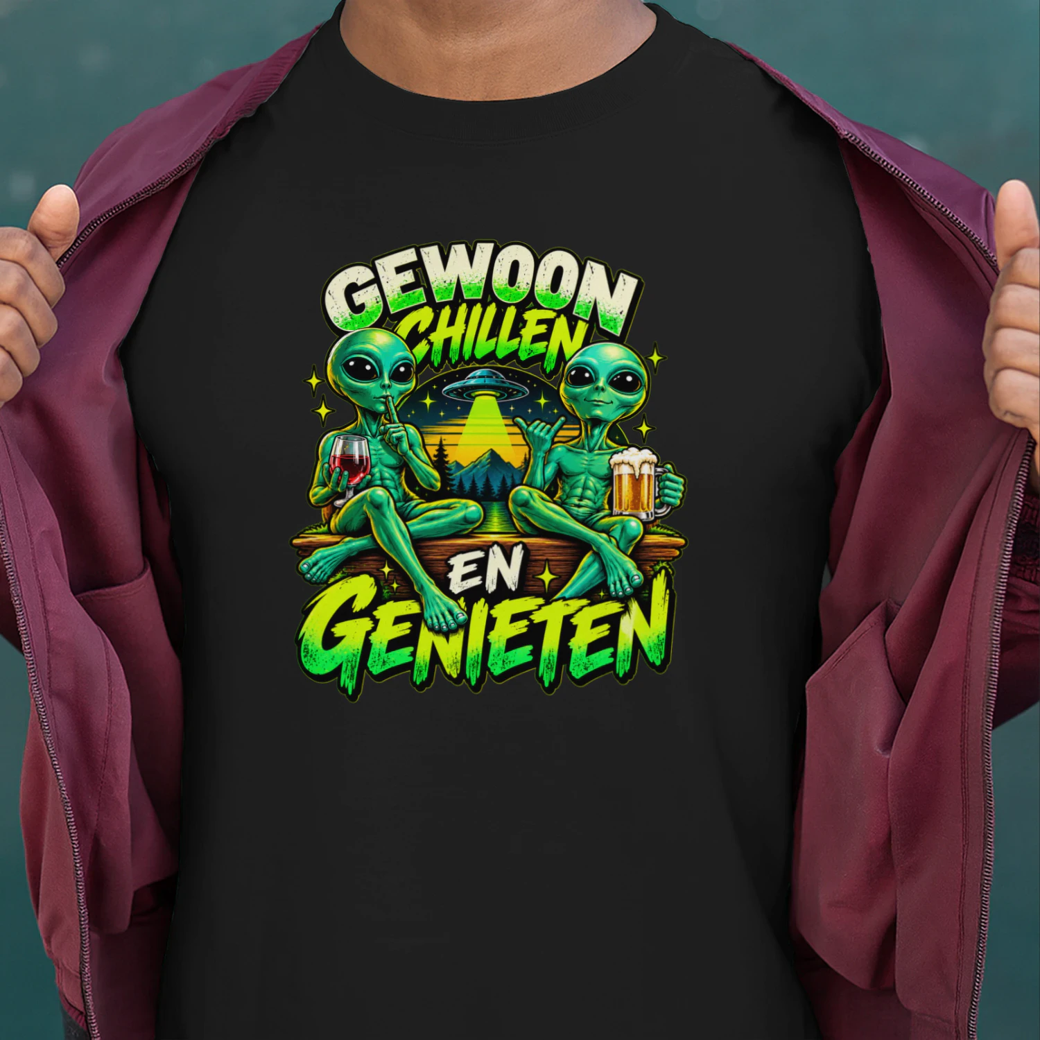 Dutch Alien Chill – Gewoon Chillen en Genieten 👽🍻