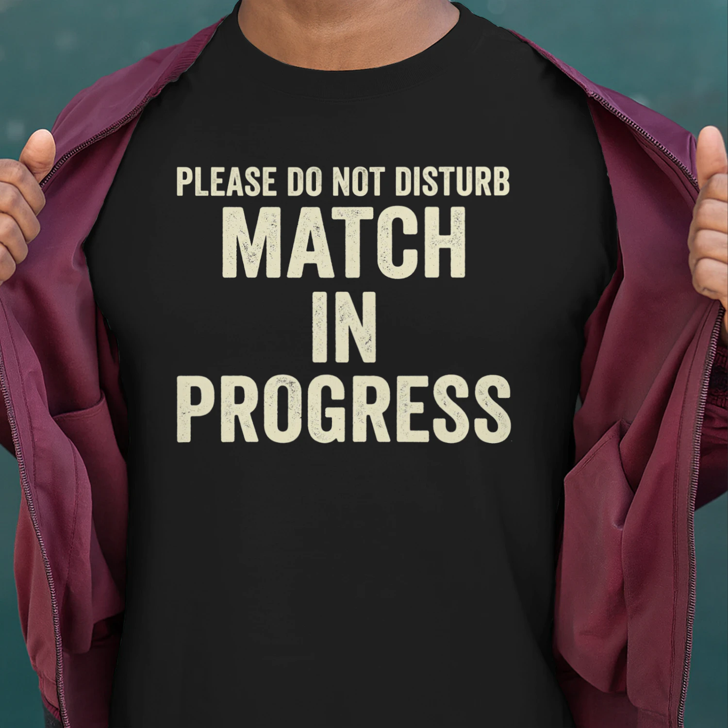 Please Do Not Disturb Match In Progress