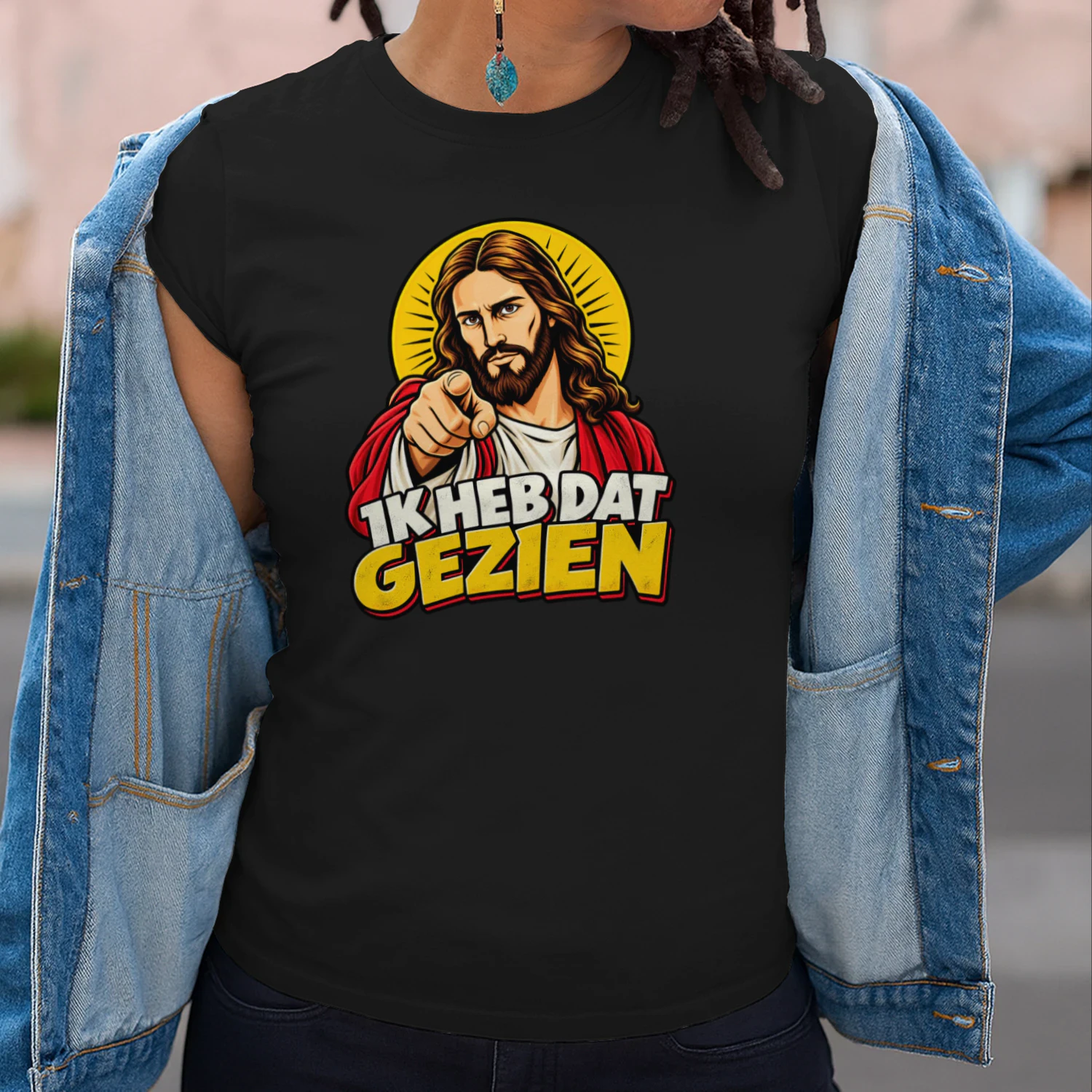 Ik Heb Dat Gezien – Grappig Jezus Design _ Dutch Humor ✝️🔥