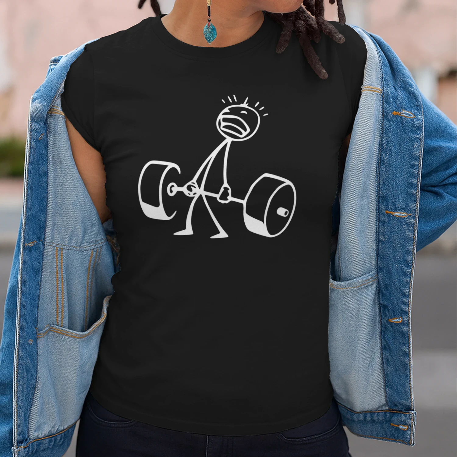 Everything Hurts – Funny Weightlifting Stick Figure Gym Humor