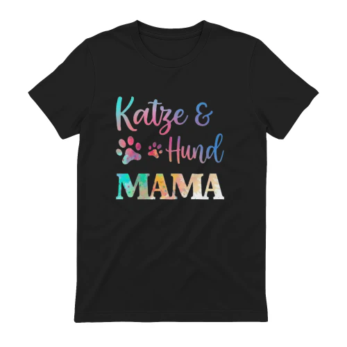 Katze & Hund Mama – Geschenk für Tierliebhaber