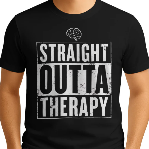 Straight Outta Therapy Tee | US | TikTok+FB | Sep 2026