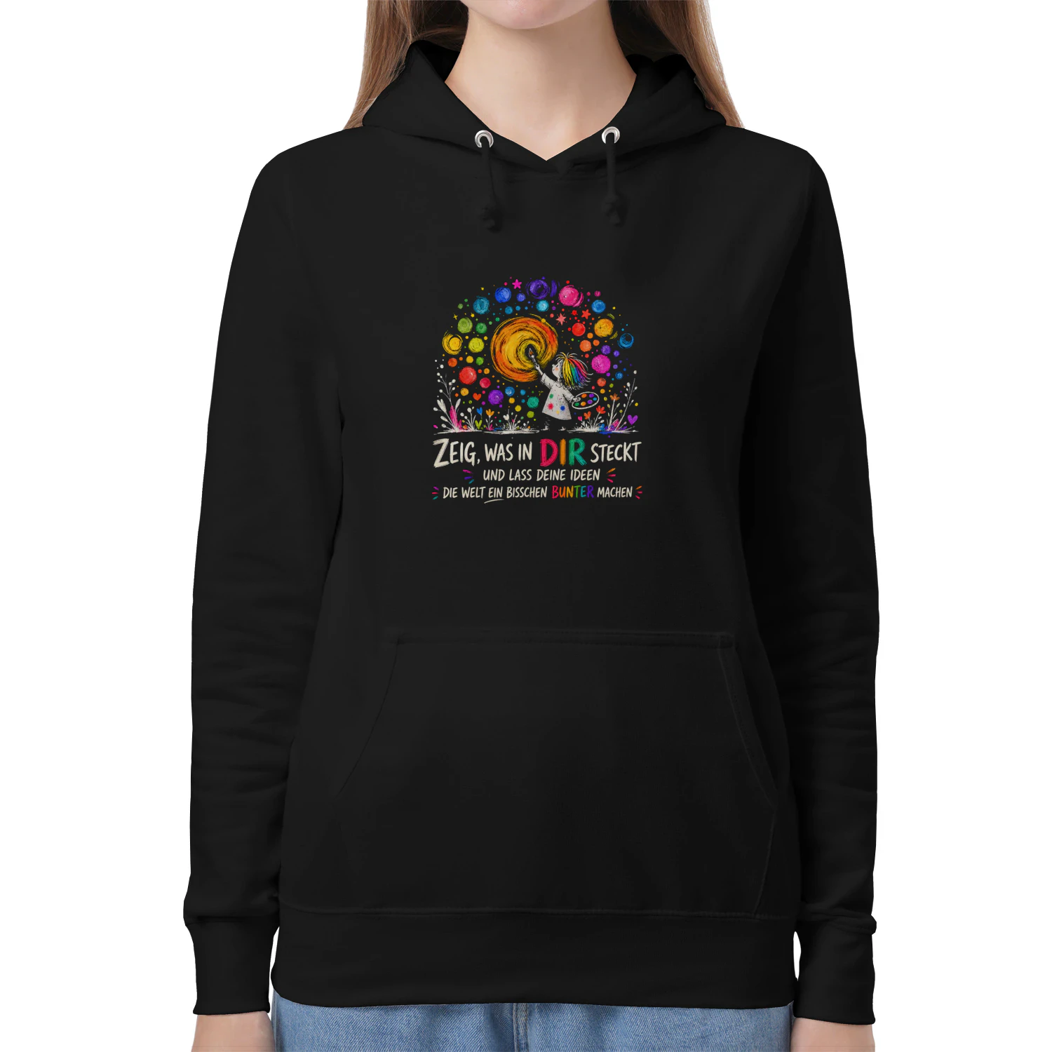 Zeig, was in dir steckt – Kreativer Hoodie