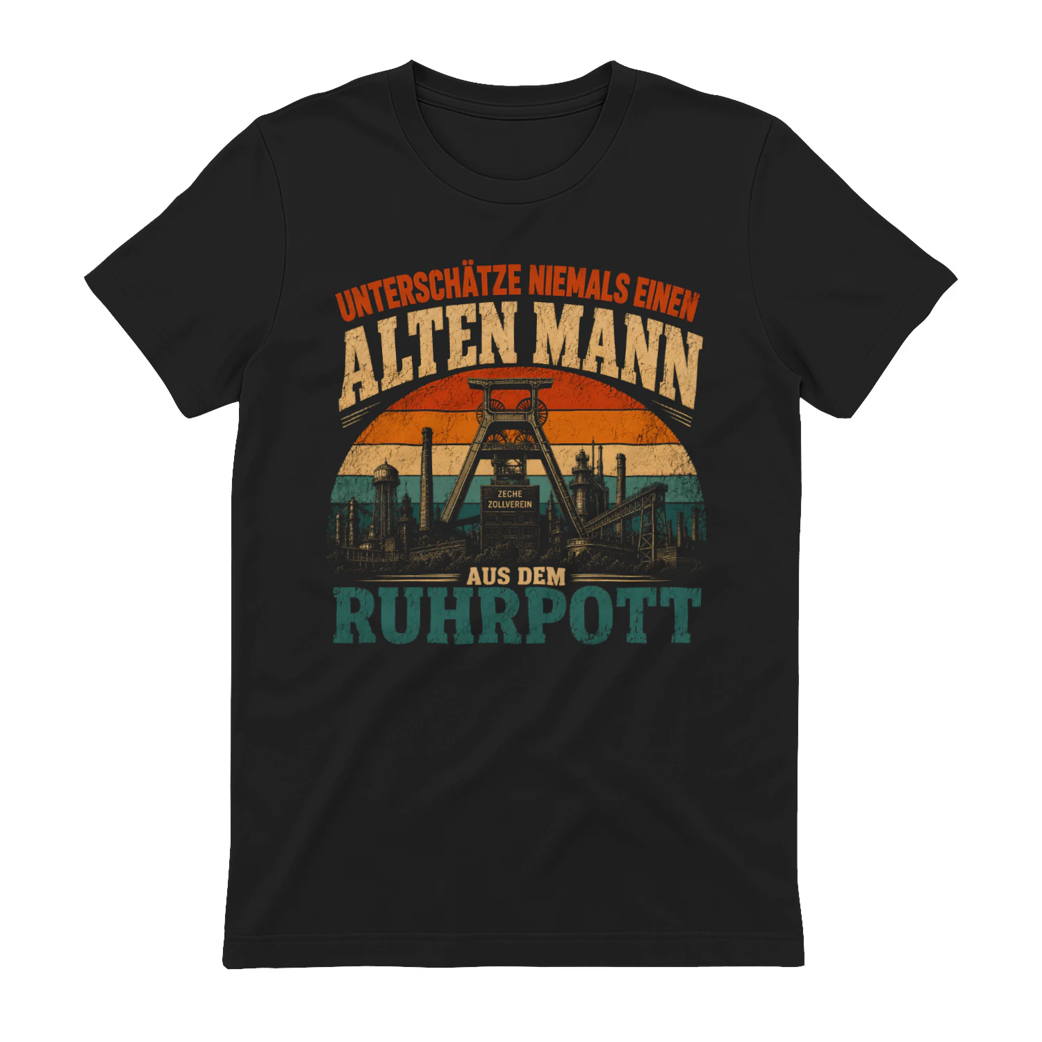 UNTERSCHÄTZE NIEMALS EINEN  ALTEN MANN  AUS  RUHRPOTT