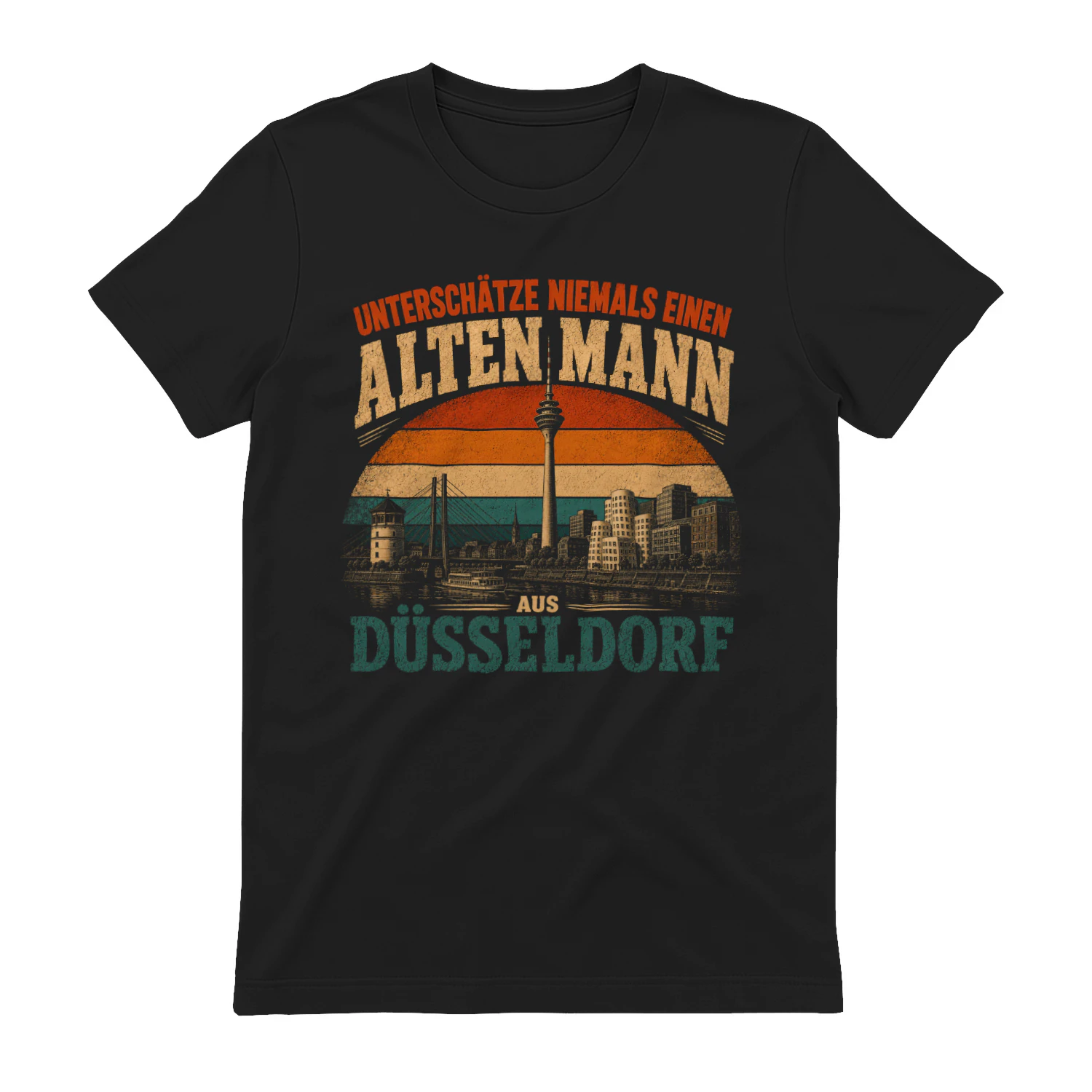 UNTERSCHÄTZE NIEMALS EINEN  ALTEN MANN  AUS  DÜSSELDORF