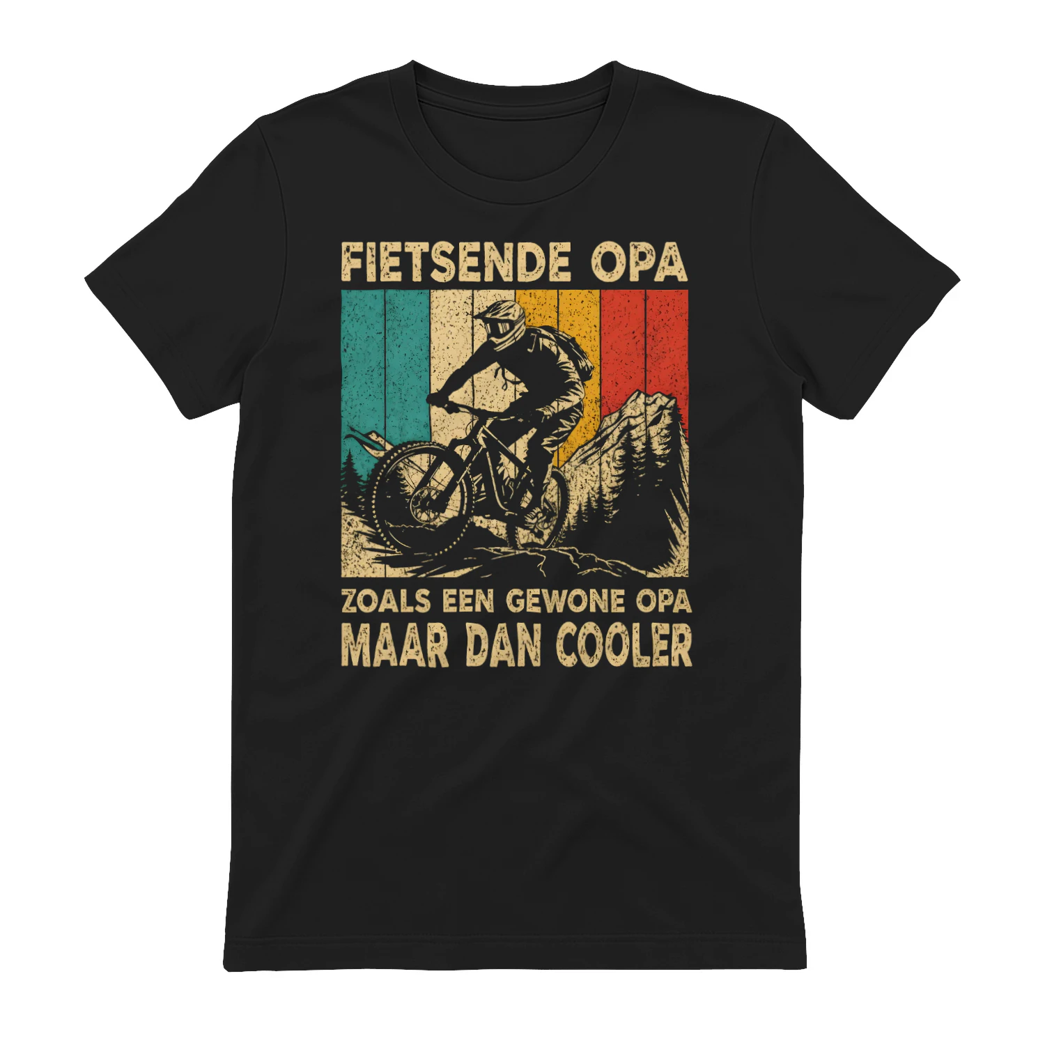 FIETSENDE OPA ZOALS EEN GEWONE OPA MAAR DAN COOLER😎😎
