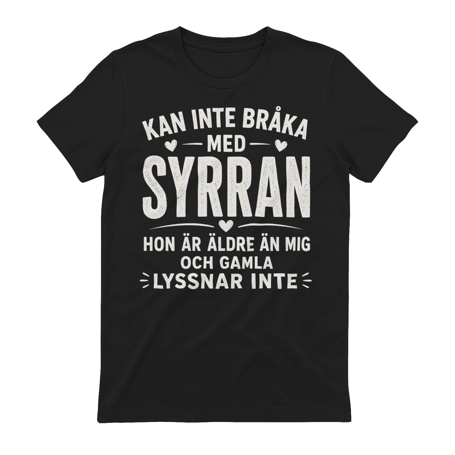 Kan inte bråka med Syrran — Hon är äldre än mig och gamla lyssnar inte