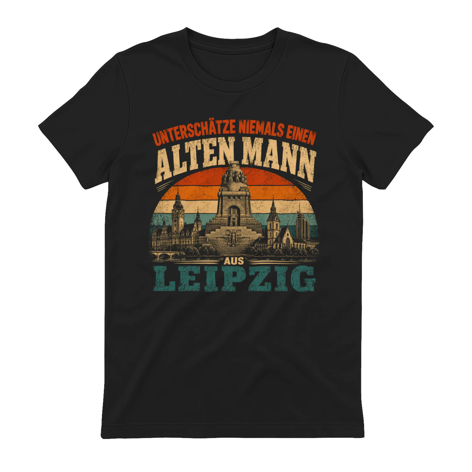 UNTERSCHÄTZE NIEMALS EINEN  ALTEN MANN  AUS  LEIPZIG