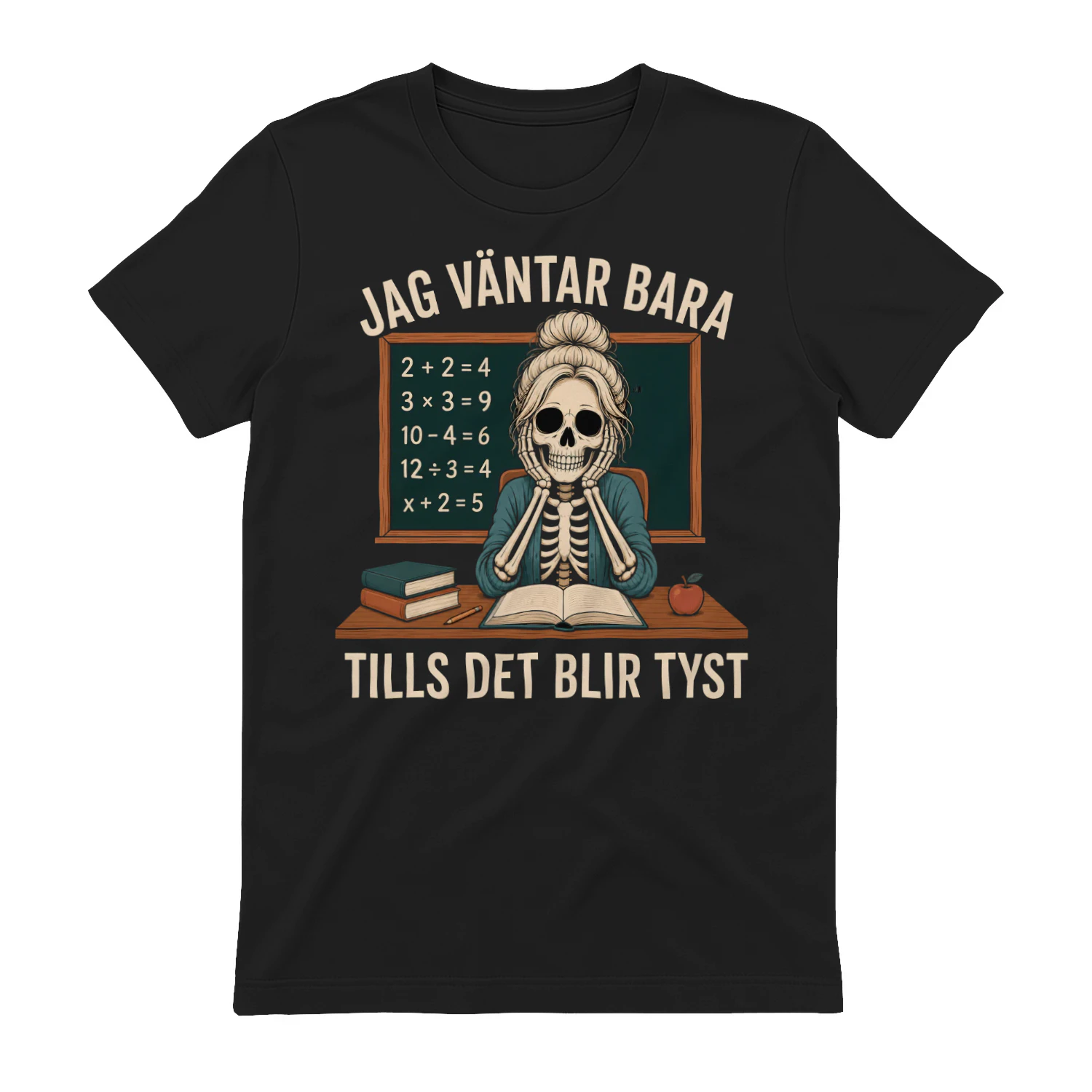 Jag väntar bara tills det blir tyst – Lärarhumor