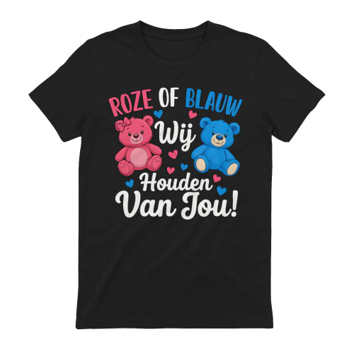 Roze of Blauw Wij Houden Nu Al Van Jou!