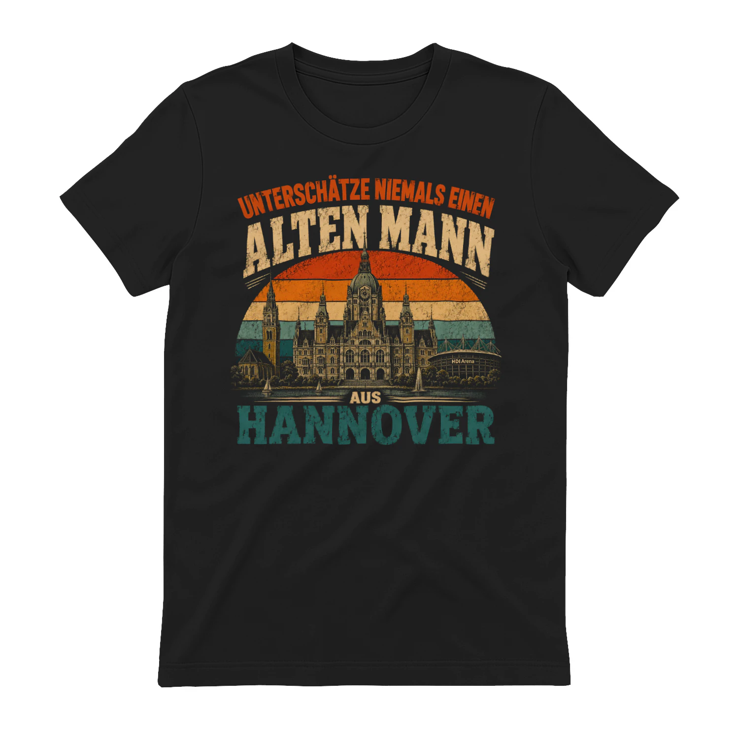 UNTERSCHÄTZE NIEMALS EINEN  ALTEN MANN  AUS  HANNOVER