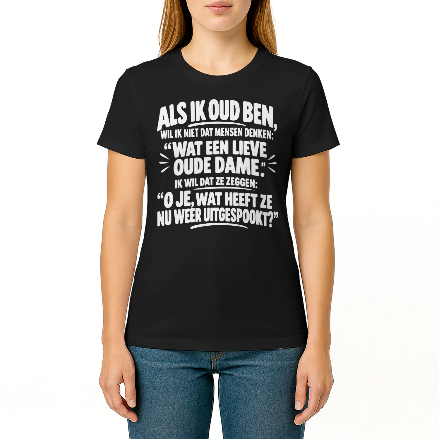 Als Ik Oud Ben – Wat Heeft Ze Nu Weer Uitgespookt? | Grappig Cadeau Voor Vrouwen