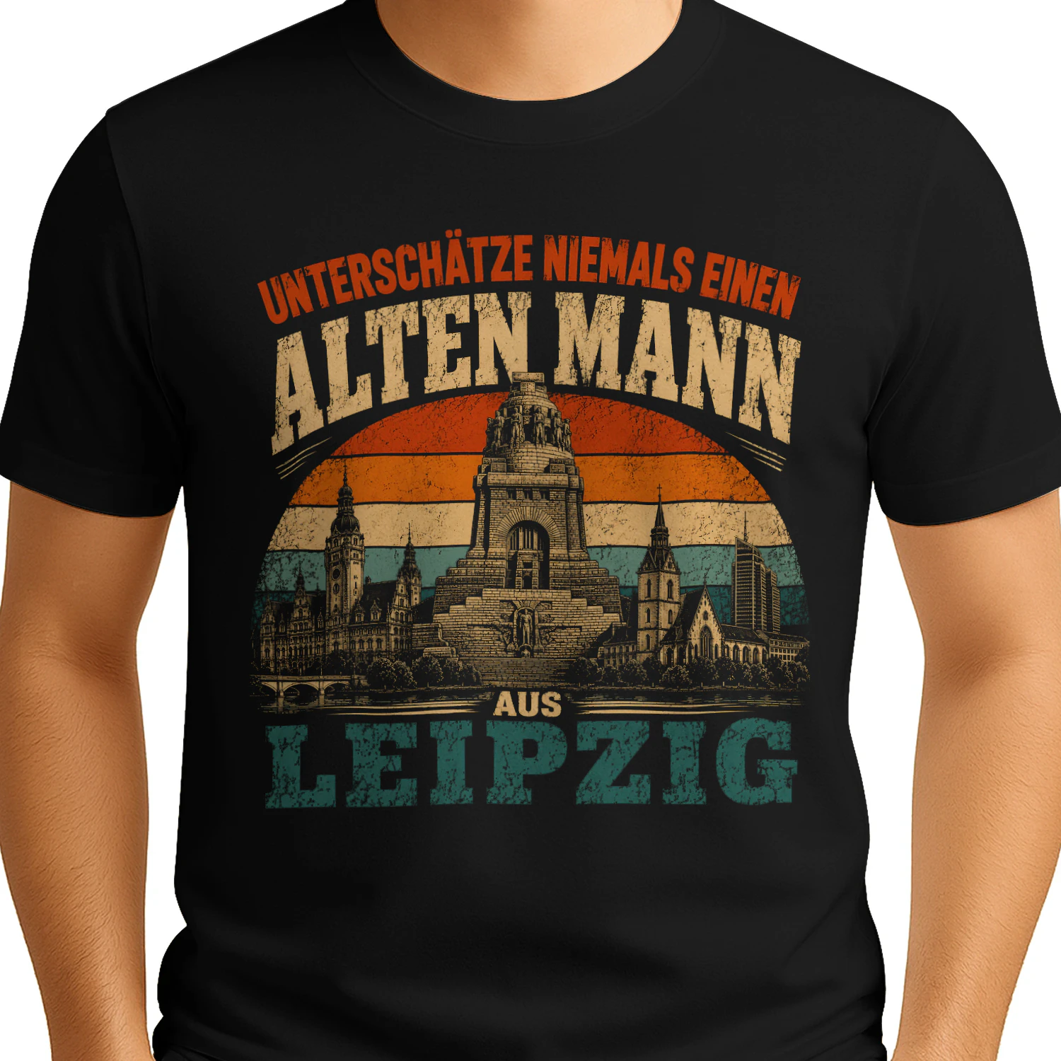 UNTERSCHÄTZE NIEMALS EINEN  ALTEN MANN  AUS  LEIPZIG