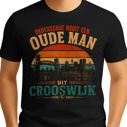 ONDERSCHAT NOOIT EEN OUDE MAN DIE GEBOREN IS IN CROOSWIJK