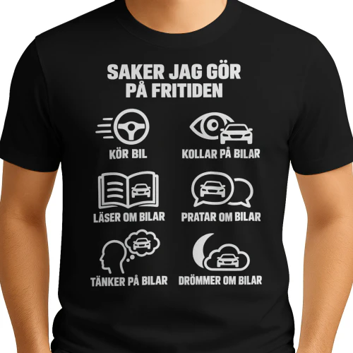 SE Car Enthusiasts Things I Do in My Free Time 