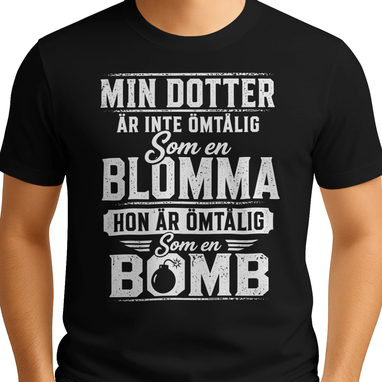 Min dotter är ingen blomma hon är en bomb 😅💣