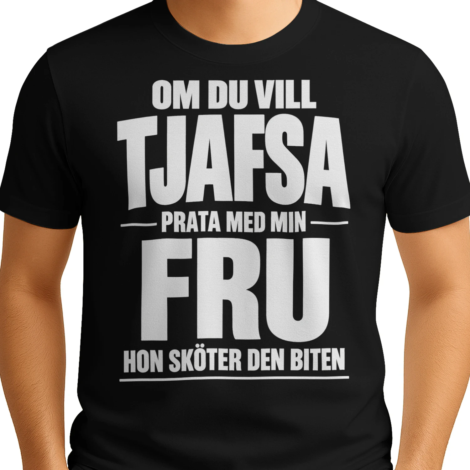 Om Du Vill Tjafsa – Prata Med Min Fru | Rolig Present till Fru