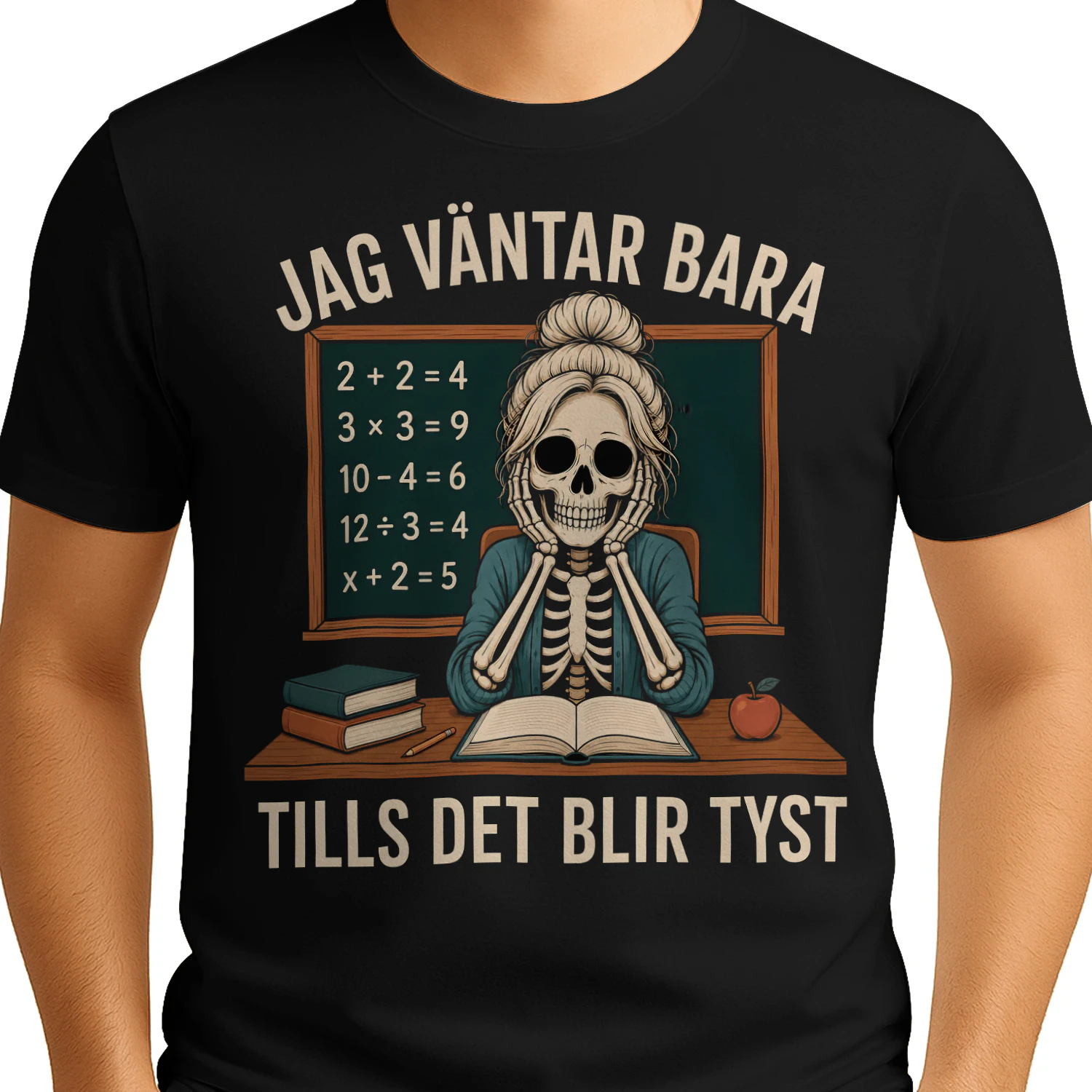Jag väntar bara tills det blir tyst – Lärarhumor