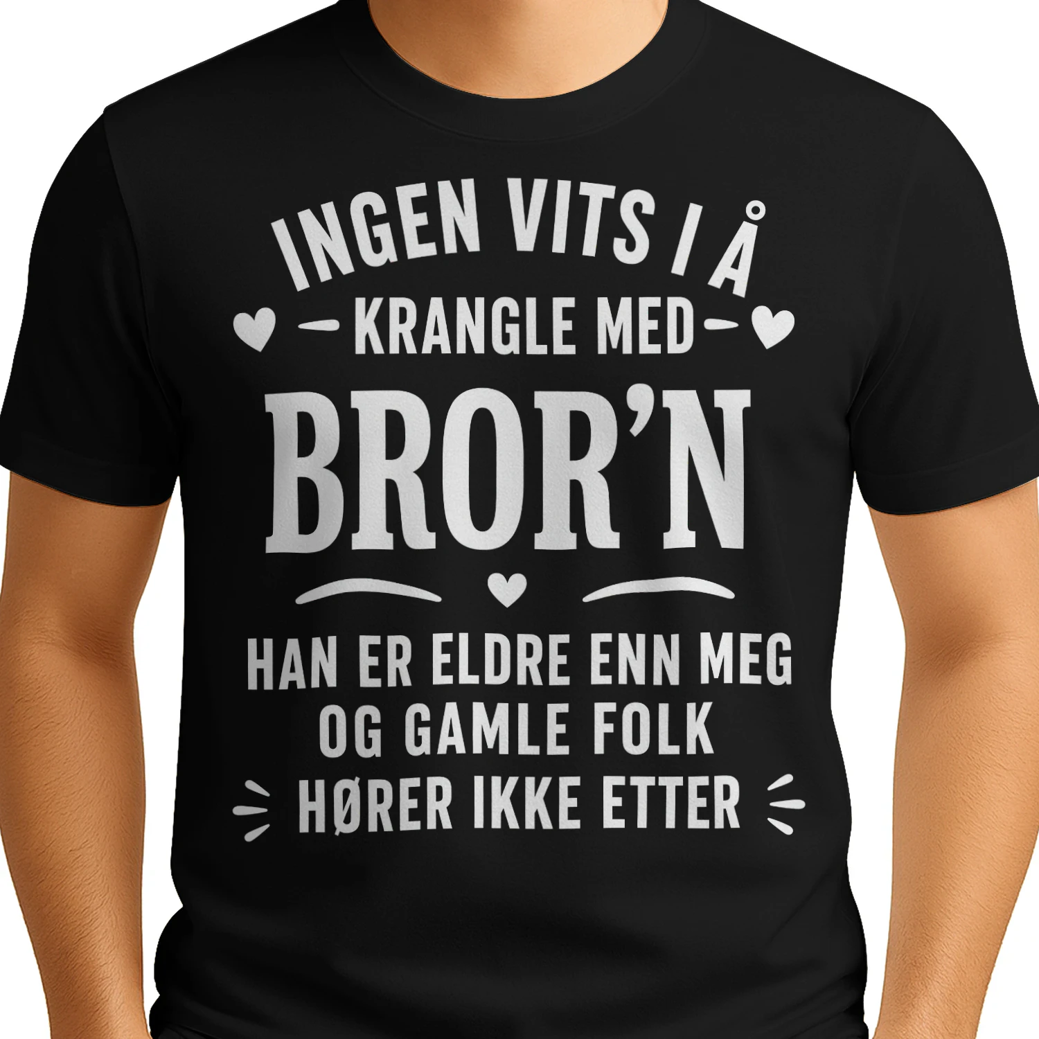 Ingen vits i å krangle med bror’n – En kjærlig ert til storebror