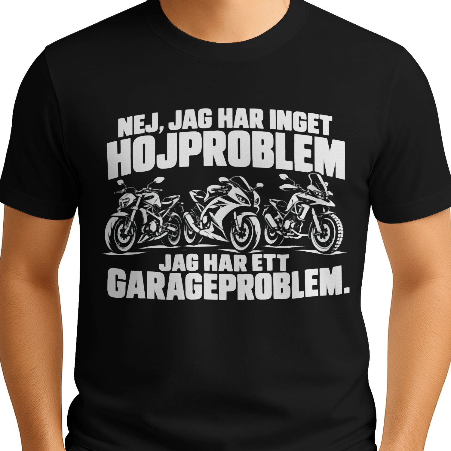 NEJ, JAG HAR INGET HOJPROBLEM.  JAG HAR ETT GARAGEPROBLEM.