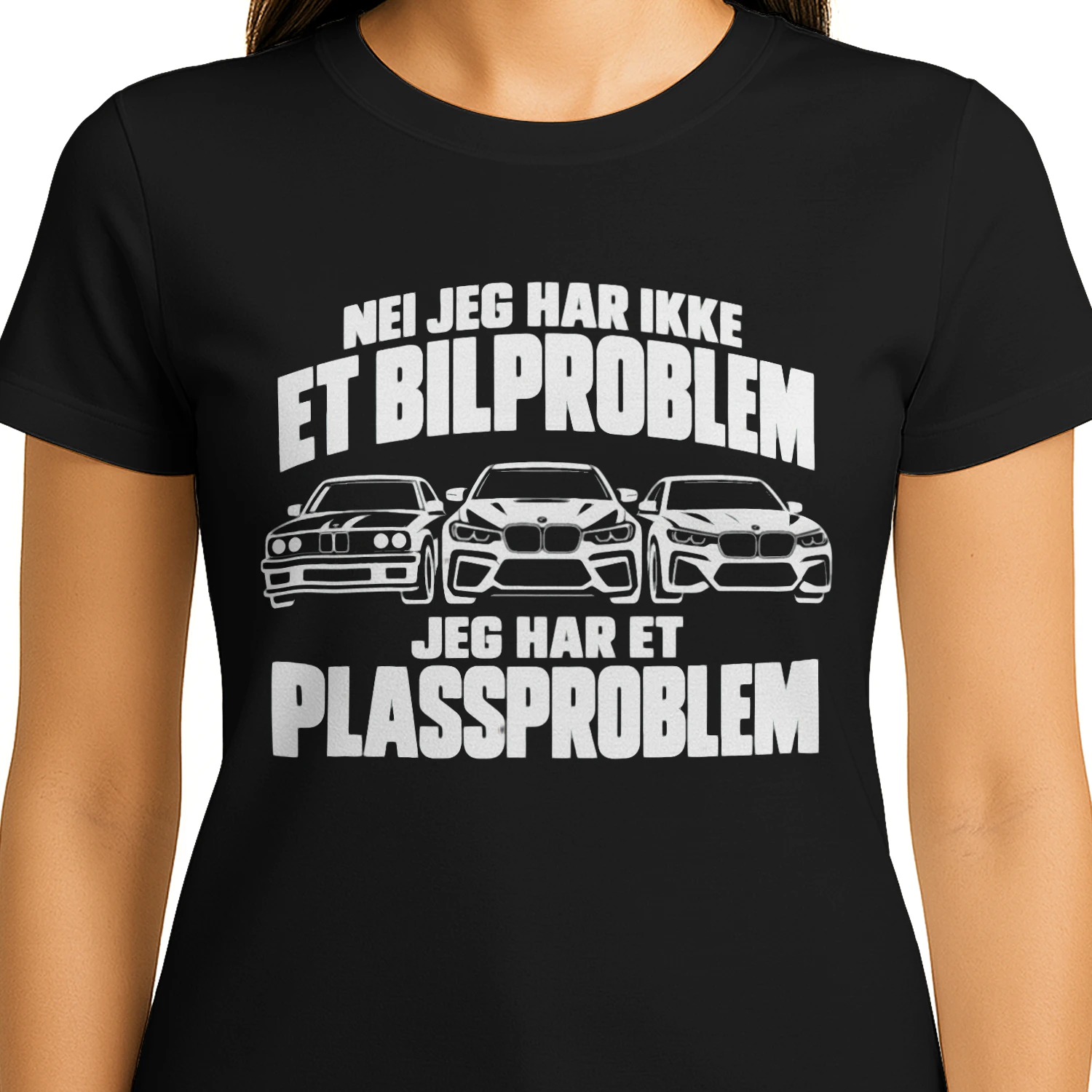 NEI, JEG HAR IKKE ET BILPROBLEM.  JEG HAR ET PLASSPROBLEM.