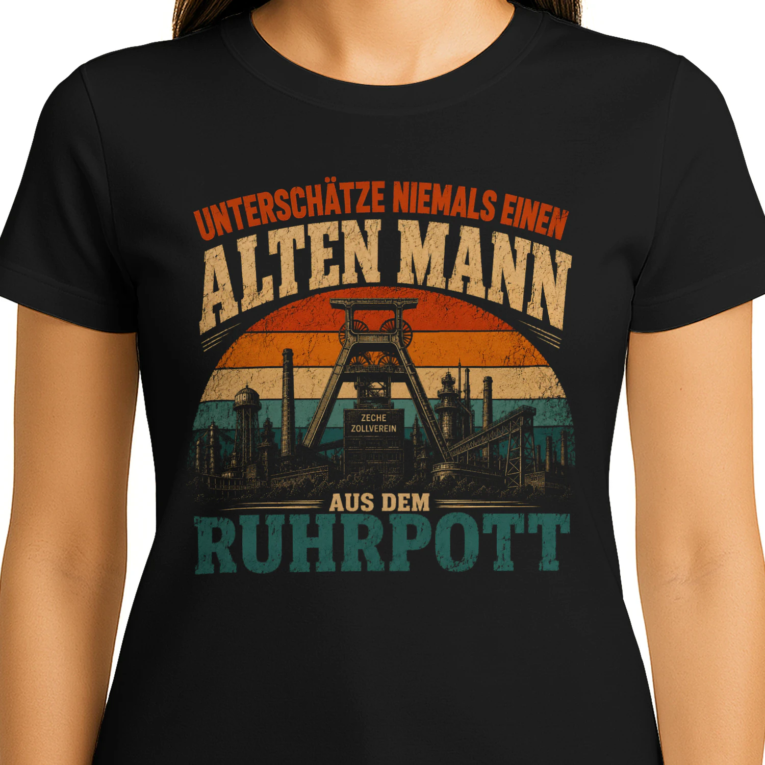 UNTERSCHÄTZE NIEMALS EINEN  ALTEN MANN  AUS  RUHRPOTT