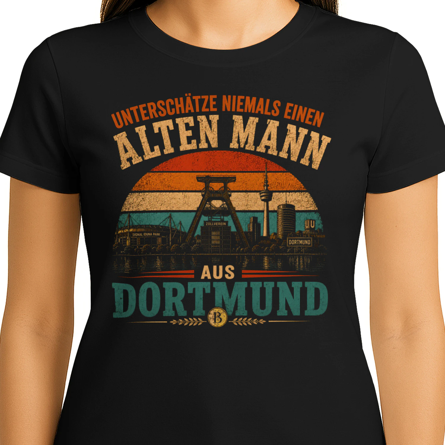 UNTERSCHÄTZE NIEMALS EINEN  ALTEN MANN  AUS  Dortmund