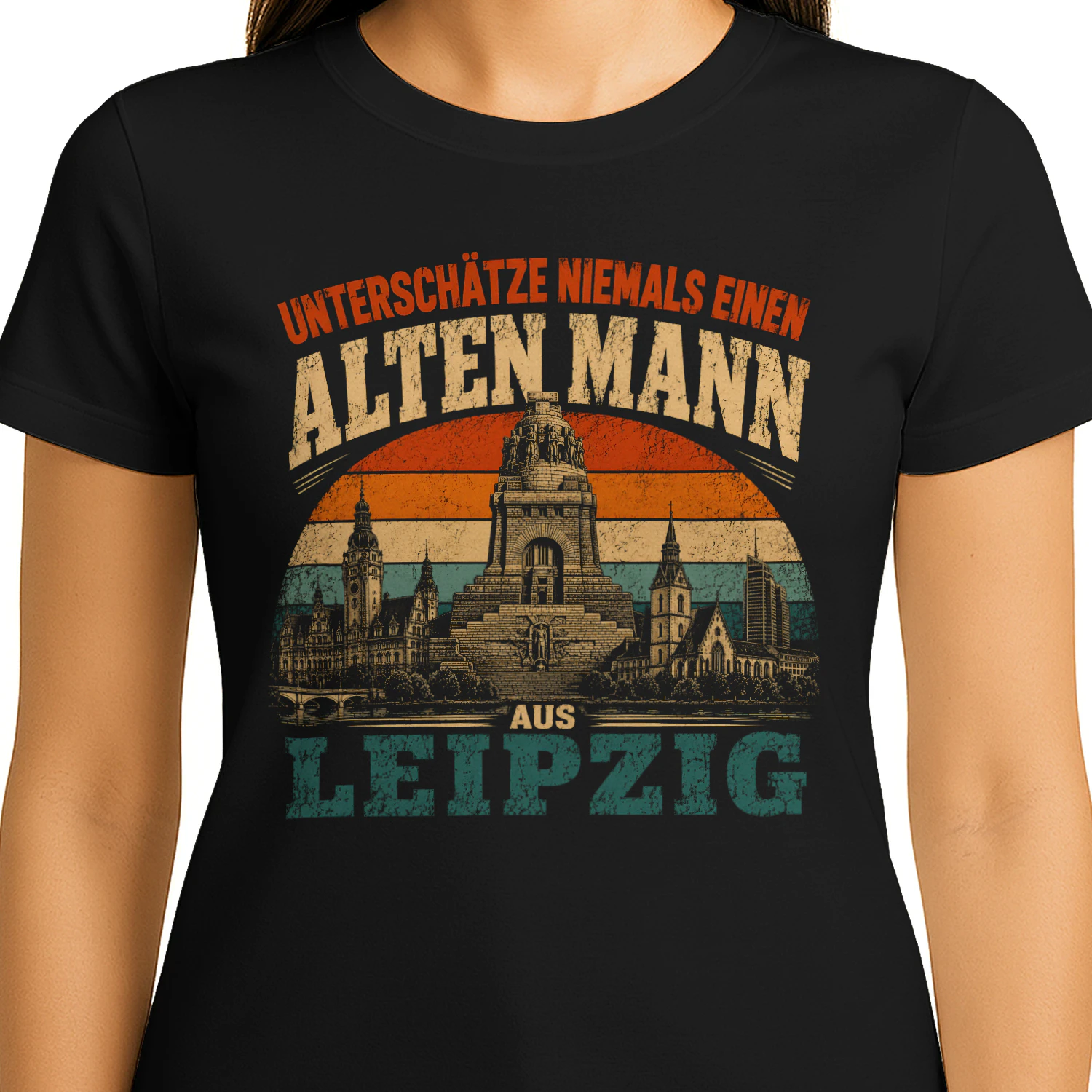 UNTERSCHÄTZE NIEMALS EINEN  ALTEN MANN  AUS  LEIPZIG