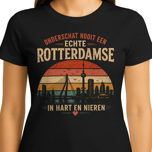 ONDERSCHAT NOOIT EEN ECHTE ROTTERDAMSE IN HART EN NIEREN