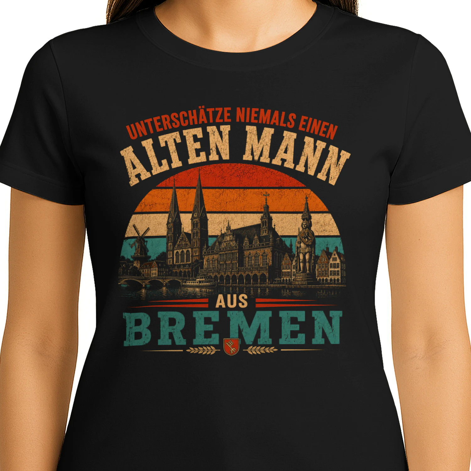 UNTERSCHÄTZE NIEMALS EINEN  ALTEN MANN  AUS  BREMEN