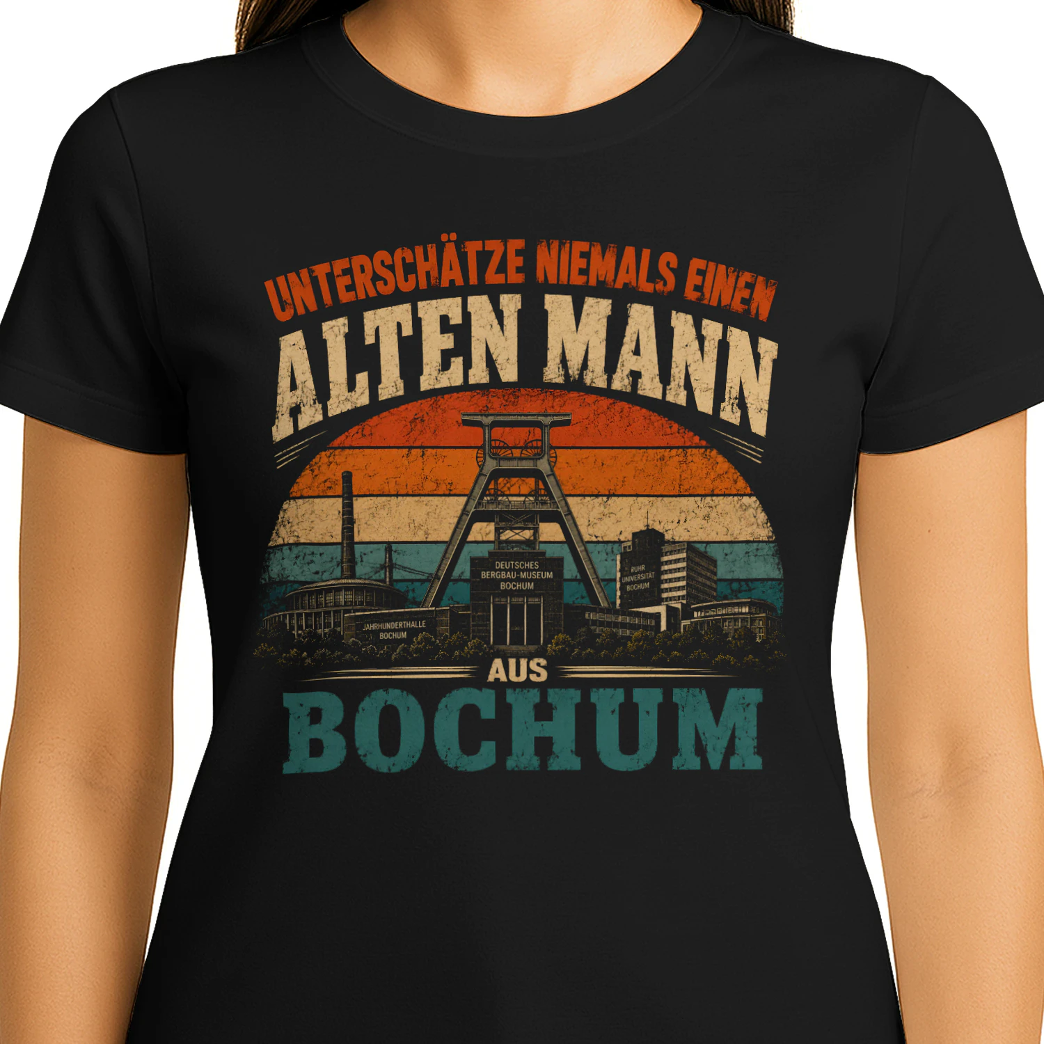 UNTERSCHÄTZE NIEMALS EINEN  ALTEN MANN  AUS  BOCHUM