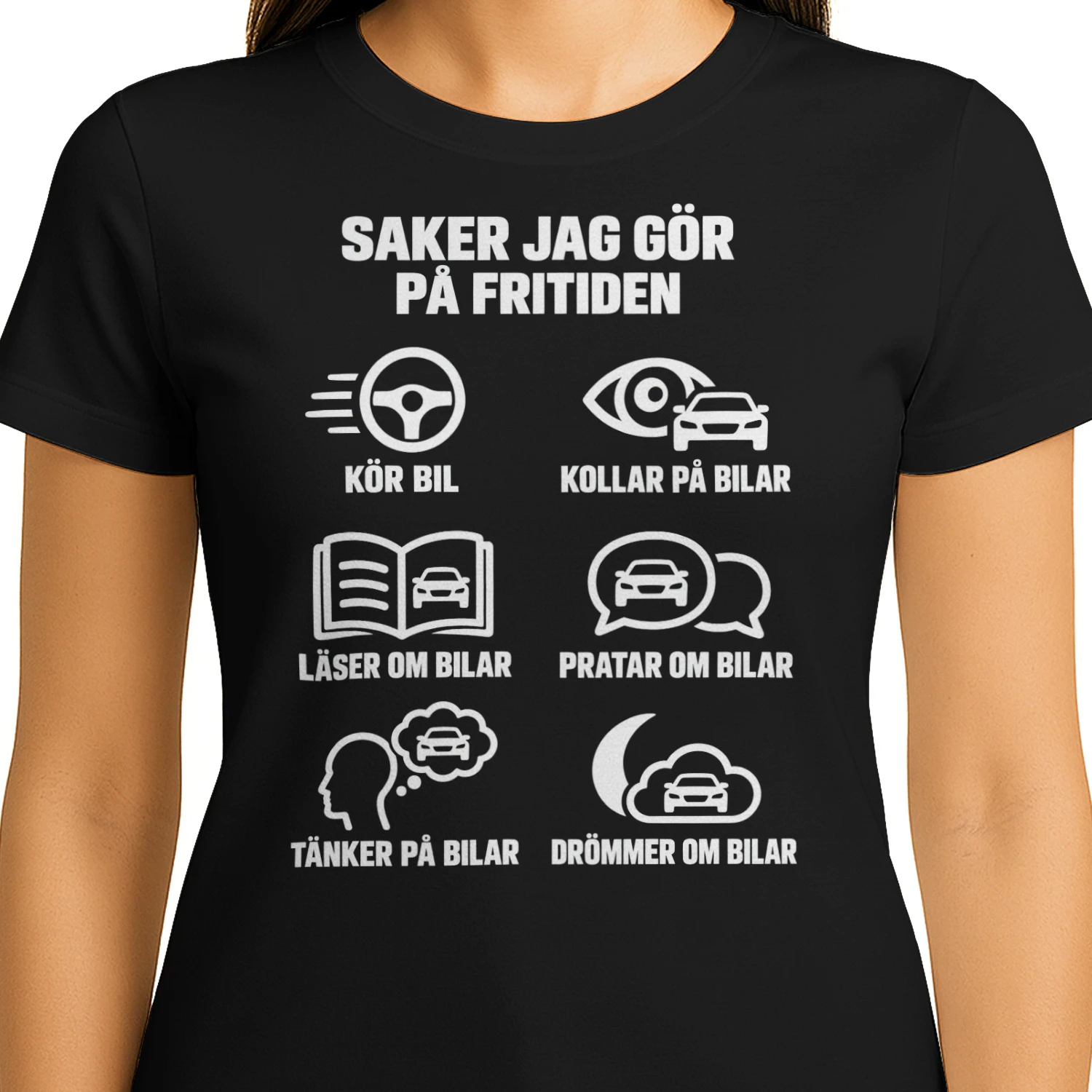 Saker Jag Gör På Fritiden – Rolig Design för Bilälskare