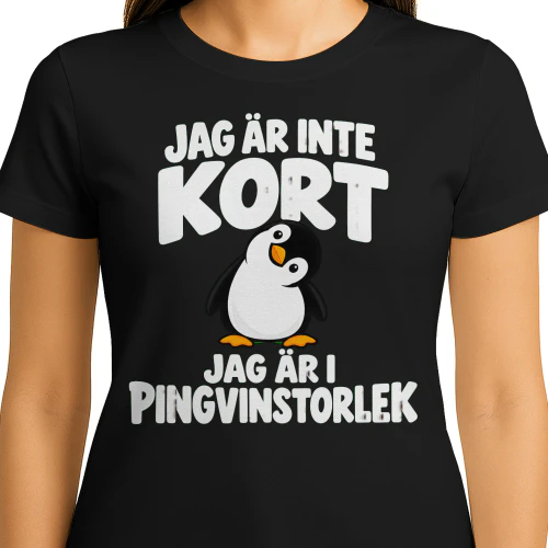 SE I'm Not Short—I'm Penguin-Sized | Funny Gift