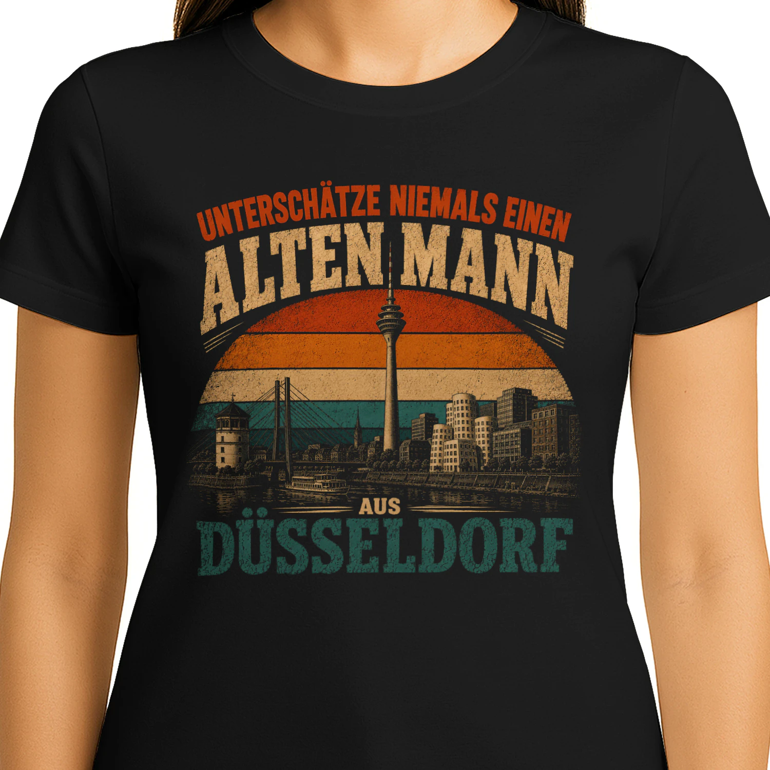 UNTERSCHÄTZE NIEMALS EINEN  ALTEN MANN  AUS  DÜSSELDORF