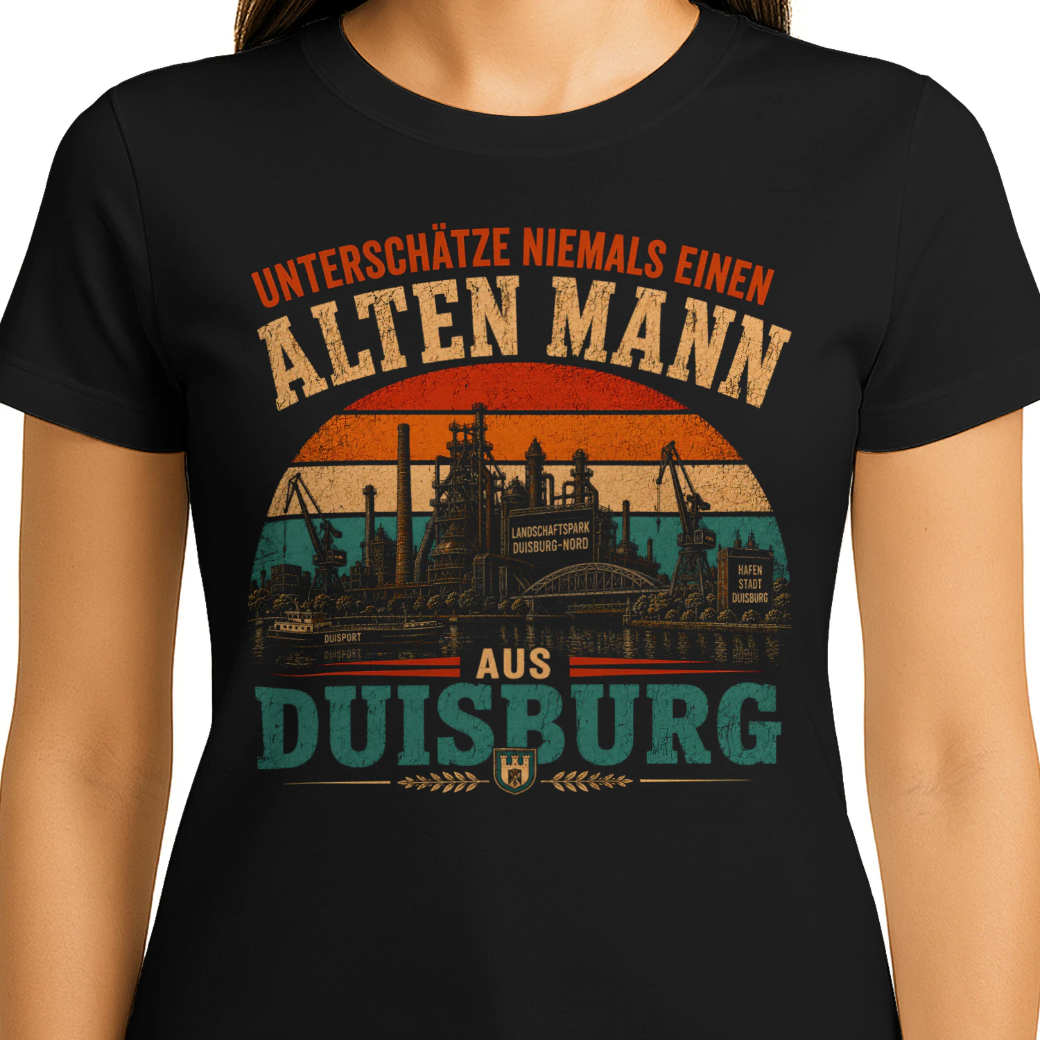 UNTERSCHÄTZE NIEMALS EINEN  ALTEN MANN  AUS  DUISBURG