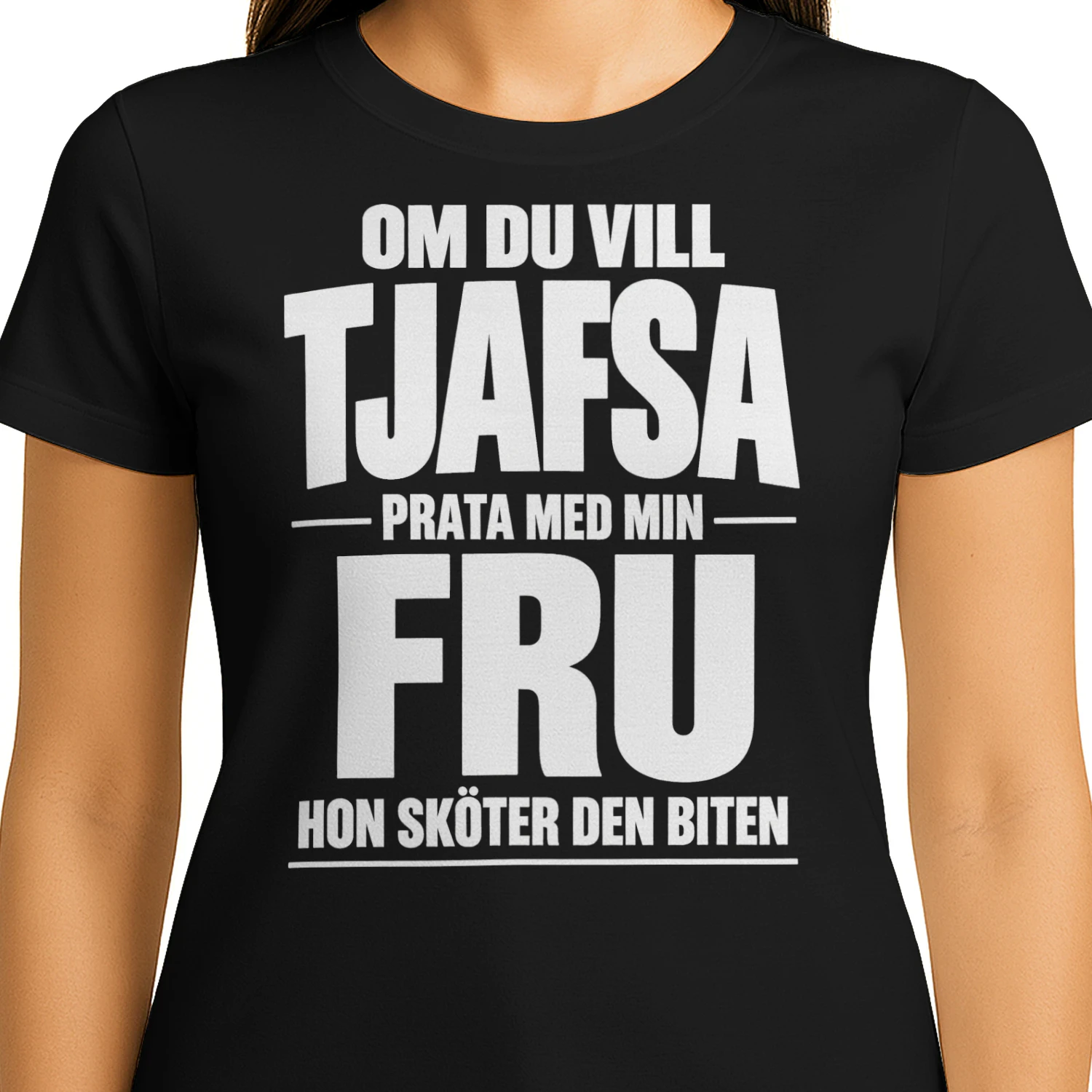 Om Du Vill Tjafsa – Prata Med Min Fru | Rolig Present till Fru