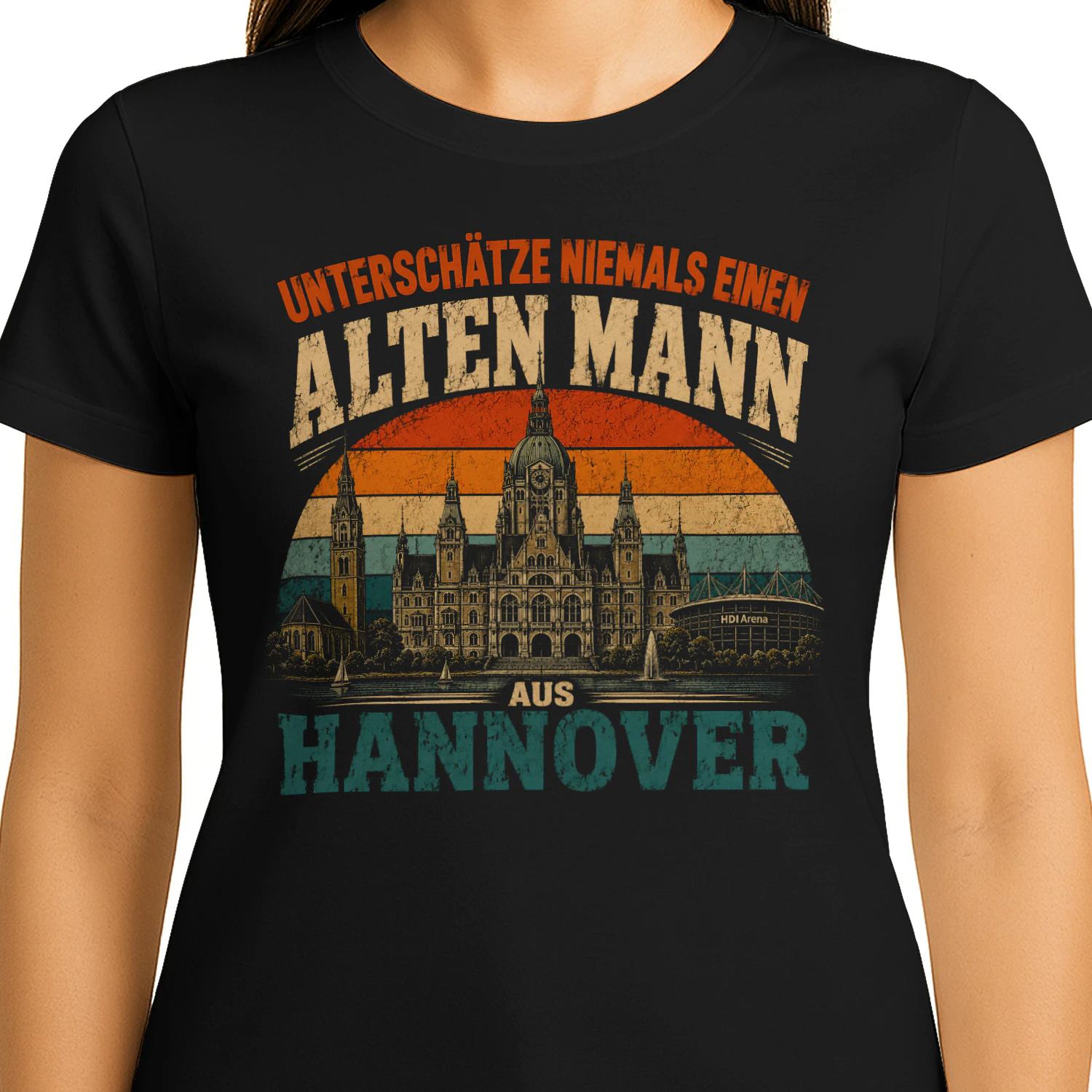 UNTERSCHÄTZE NIEMALS EINEN  ALTEN MANN  AUS  HANNOVER