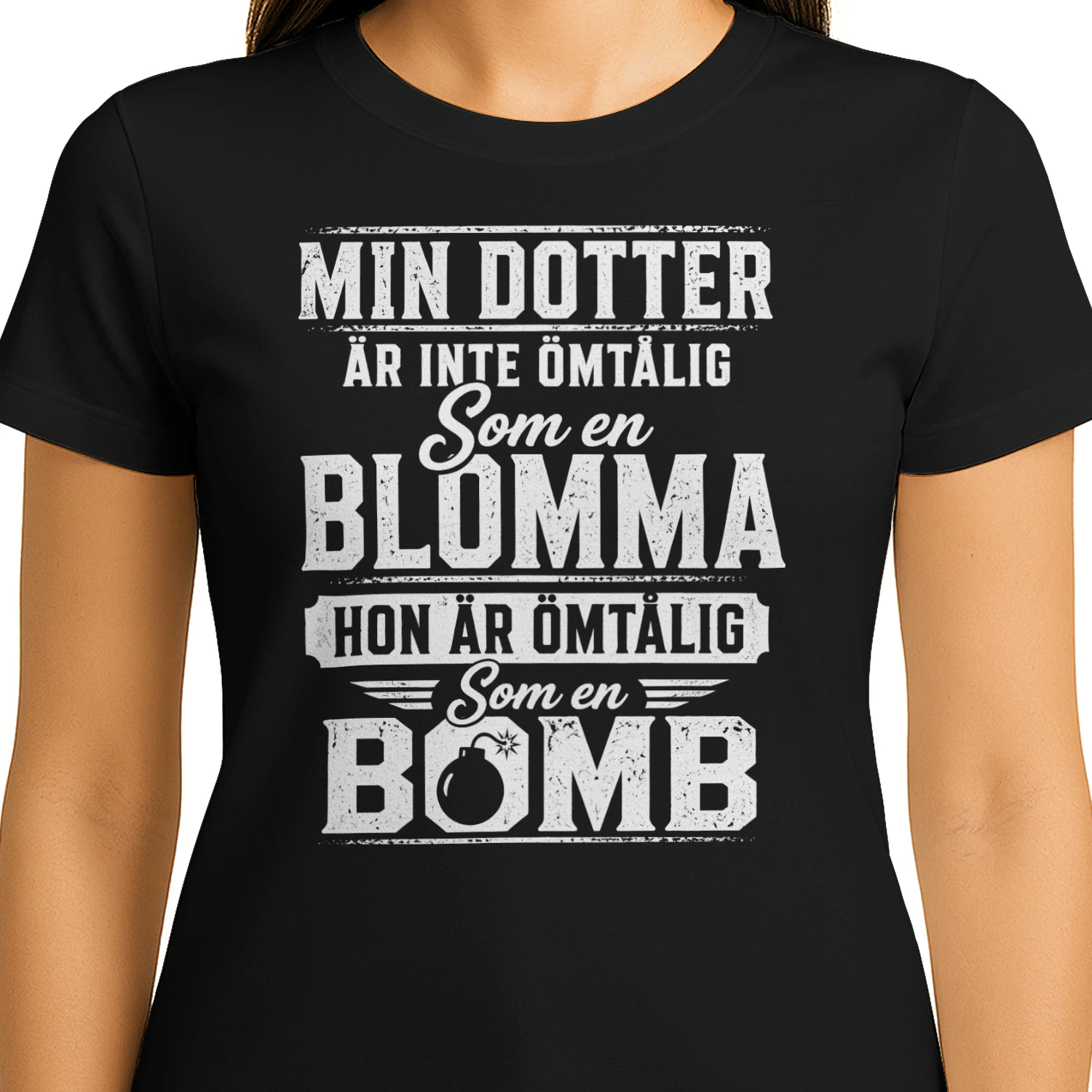 Min dotter är ingen blomma hon är en bomb 😅💣