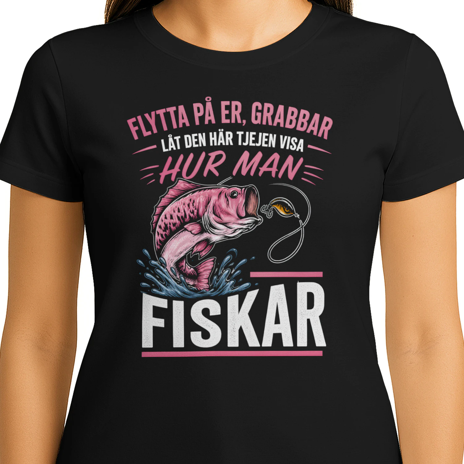 FLYTTA PÅ ER, GRABBAR LÅT DEN HÄR TJEJEN VISA HUR MAN FISKAR