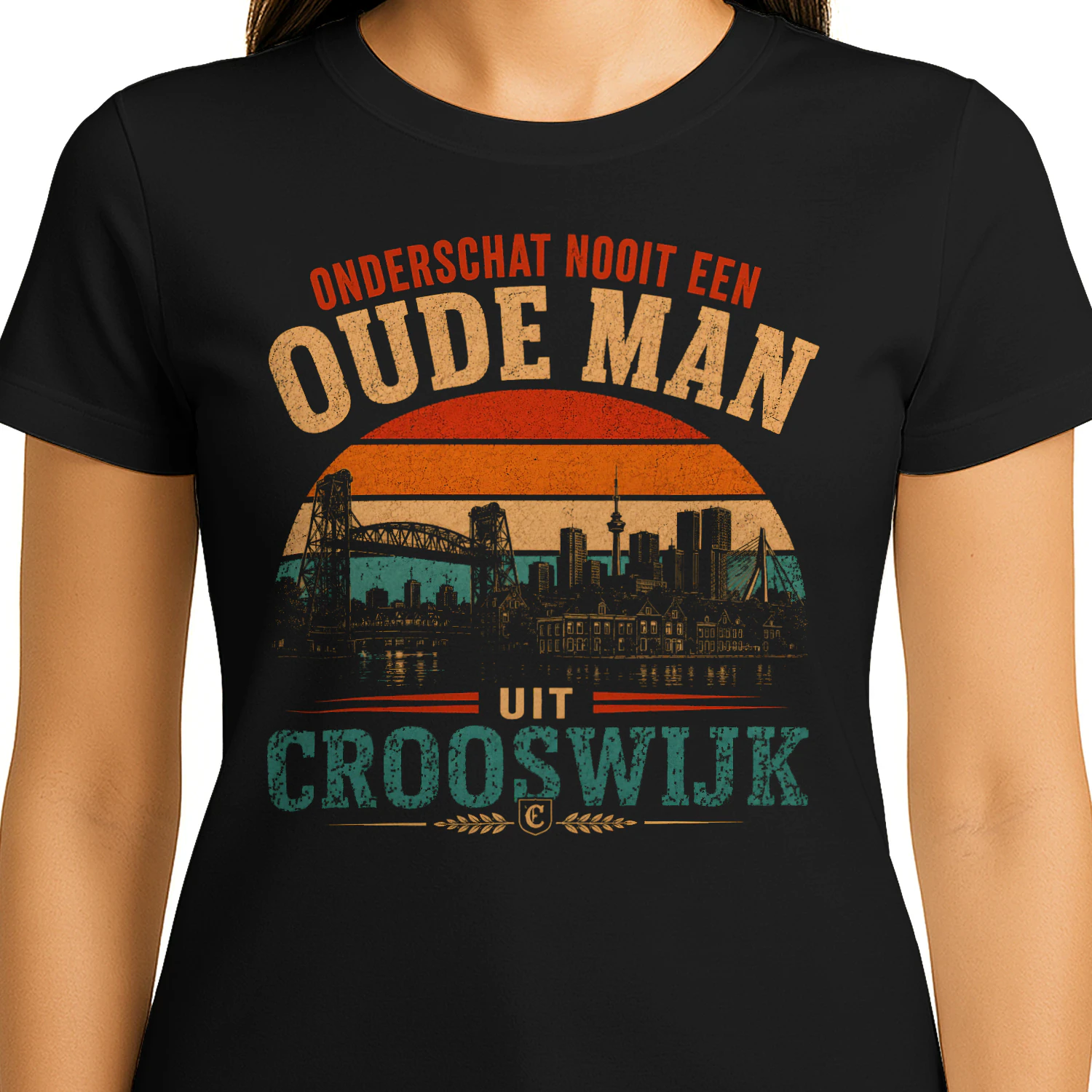 ONDERSCHAT NOOIT EEN OUDE MAN DIE GEBOREN IS IN CROOSWIJK