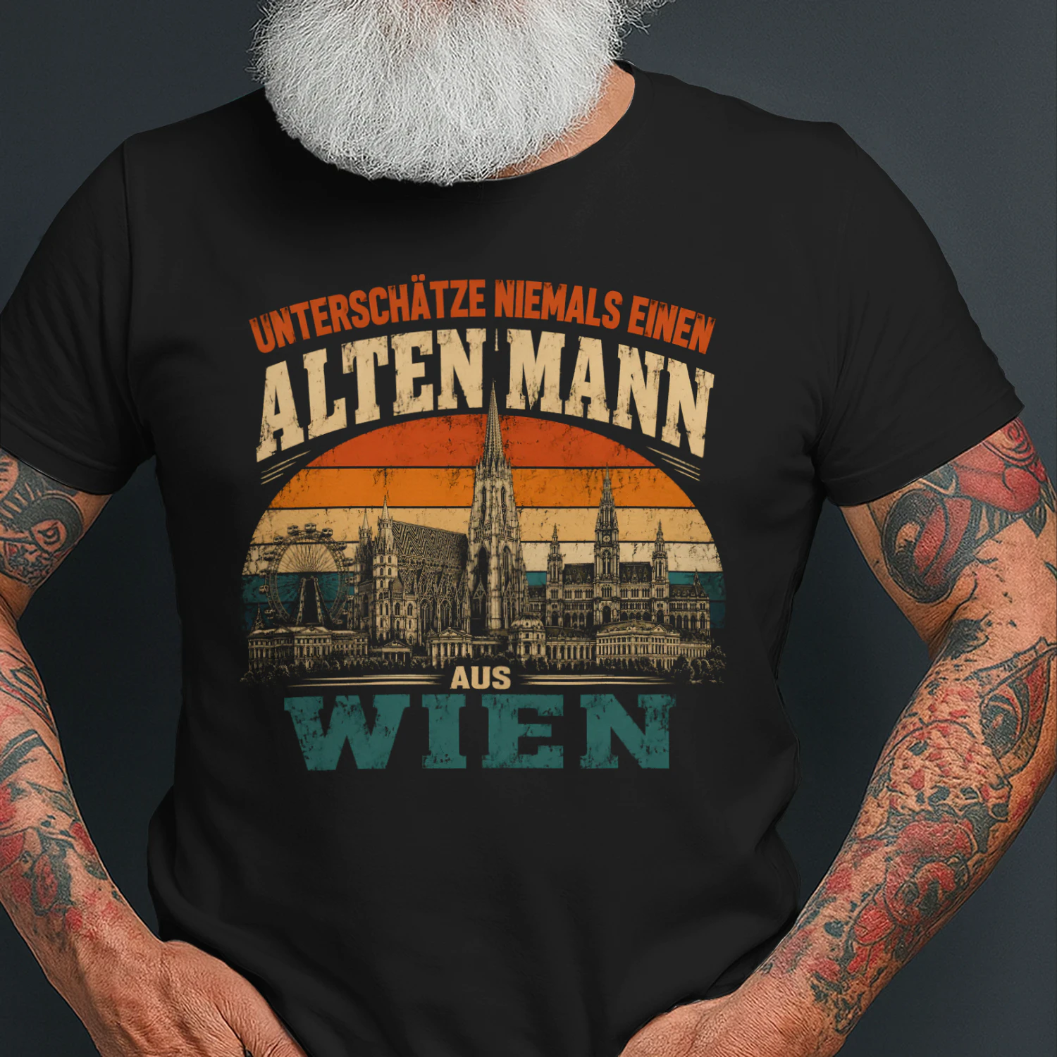 UNTERSCHÄTZE NIEMALS EINEN ALTEN MANN AUS WIEN