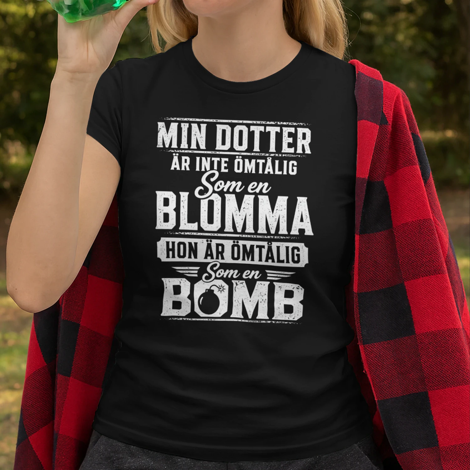 Min dotter är ingen blomma hon är en bomb 😅💣